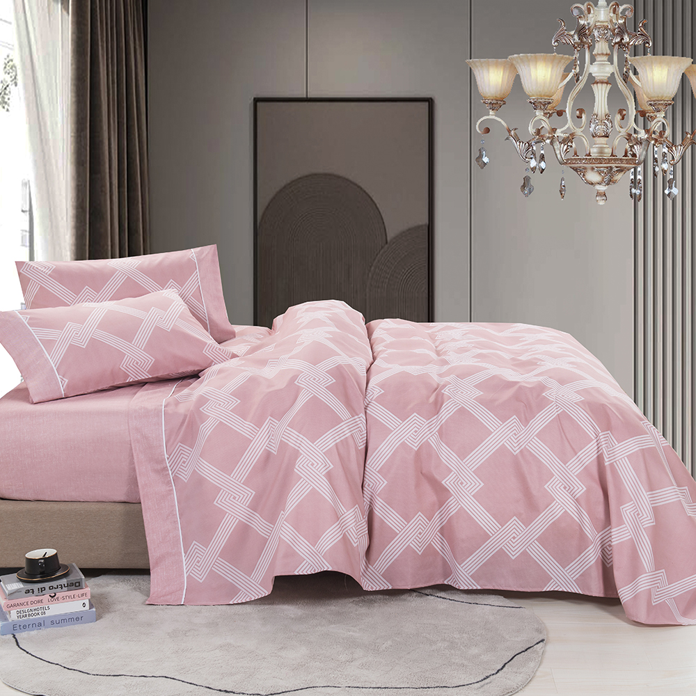 99,99% Polyester Twill Disperse painettu 4 kpl