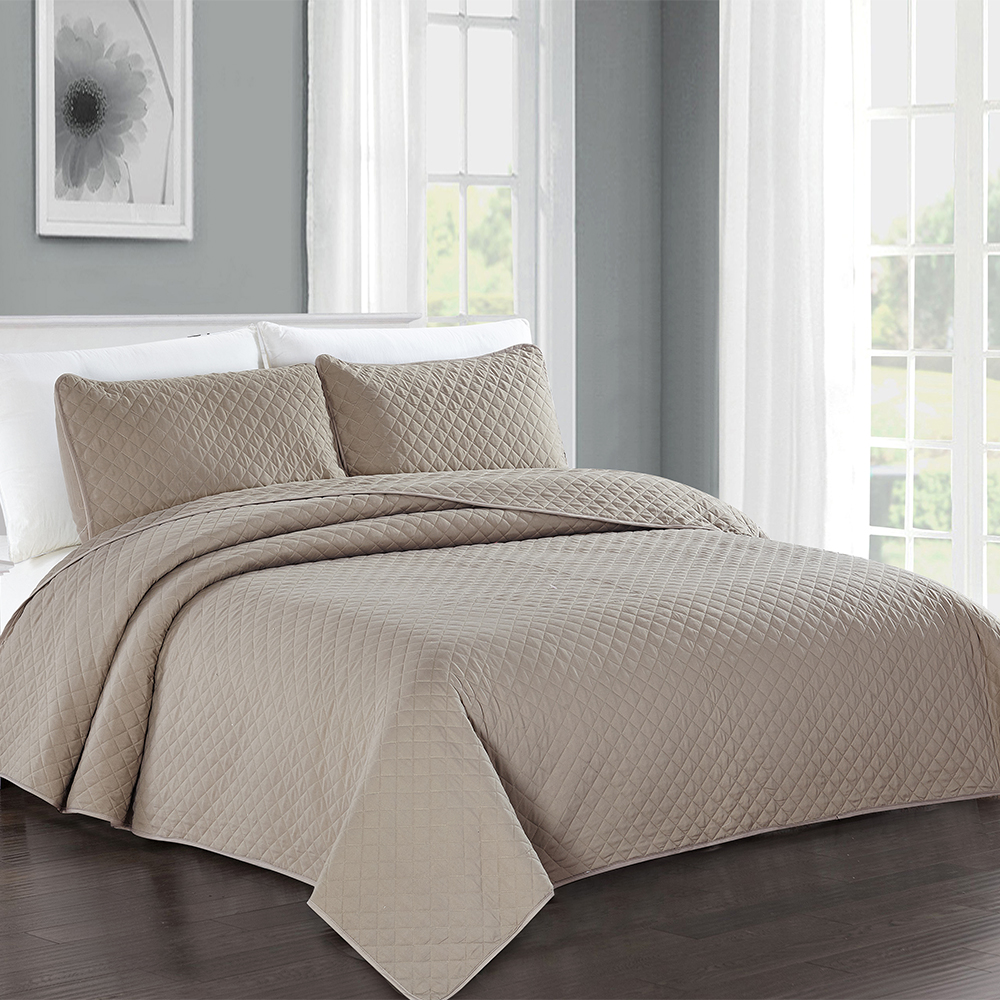 99,99% polyesteri kiinteä 3 kpl peittopeän kansi